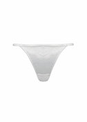 Satin Lace Thong